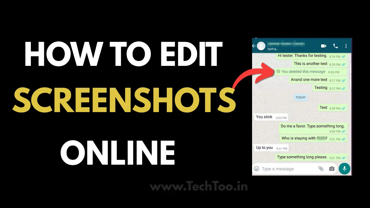 Edit Screenshots