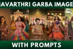 Dandiya Garba Image Prompts for Navratri AI Art and Posters