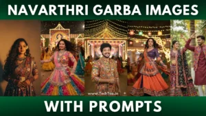 Dandiya Garba Image Prompts for Navratri AI Art and Posters